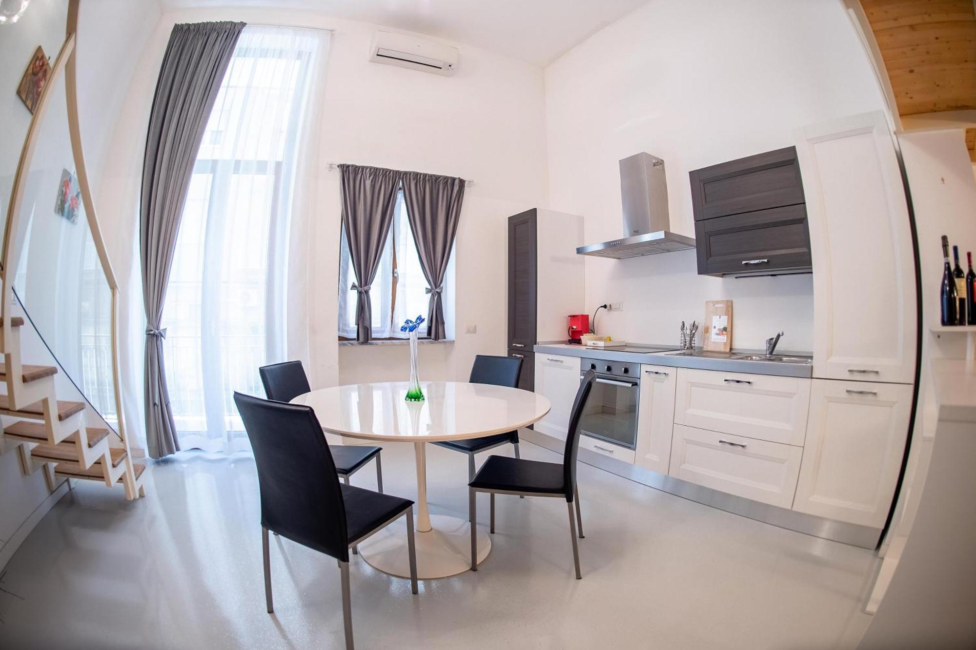 Angel White Loft Apartment Salerno